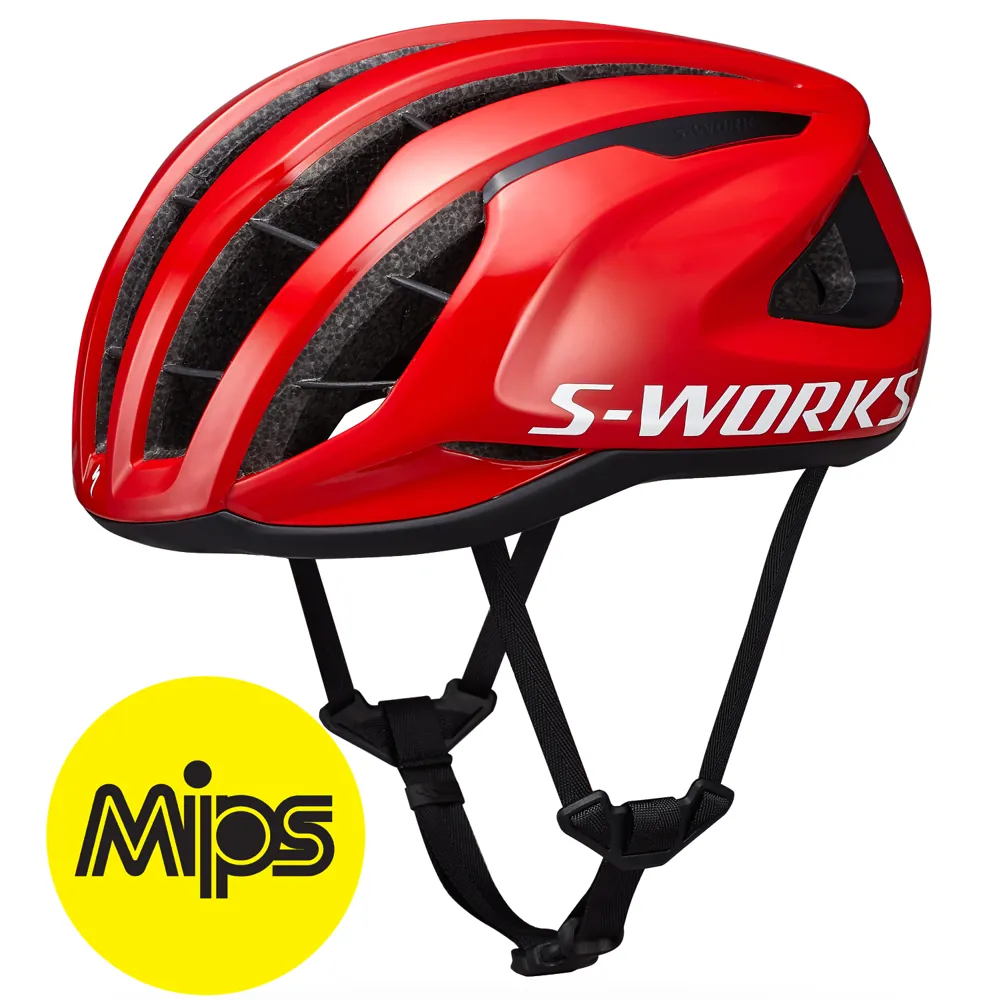 Specialized Specialized S-Works Prevail III MIPS Road Helmet Vivid Red